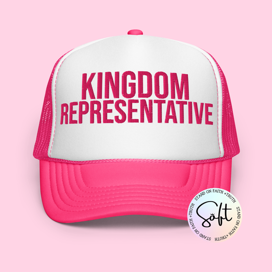 Kingdom Rep Foam trucker hat