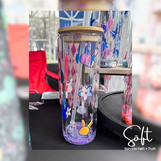 Bunny Snow Globe Tumbler