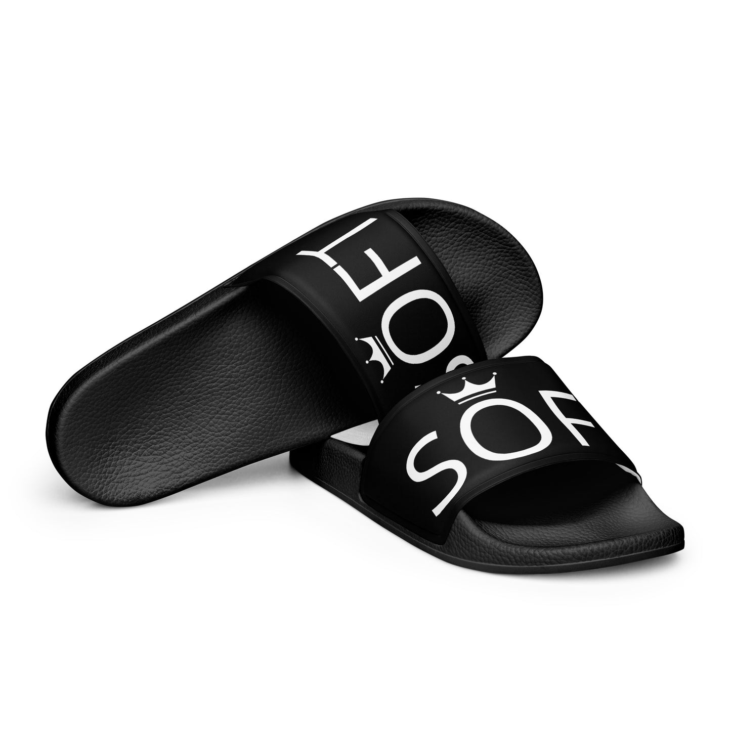 Black SOFT Men’s slides