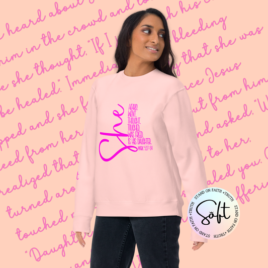 She is Premium Sweatshirt