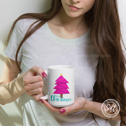 Hot Pink Tree mug