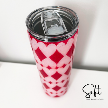 Diamonds & Hearts Tumbler