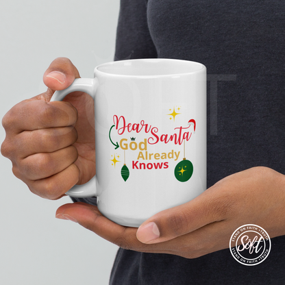 Dear Santa mug