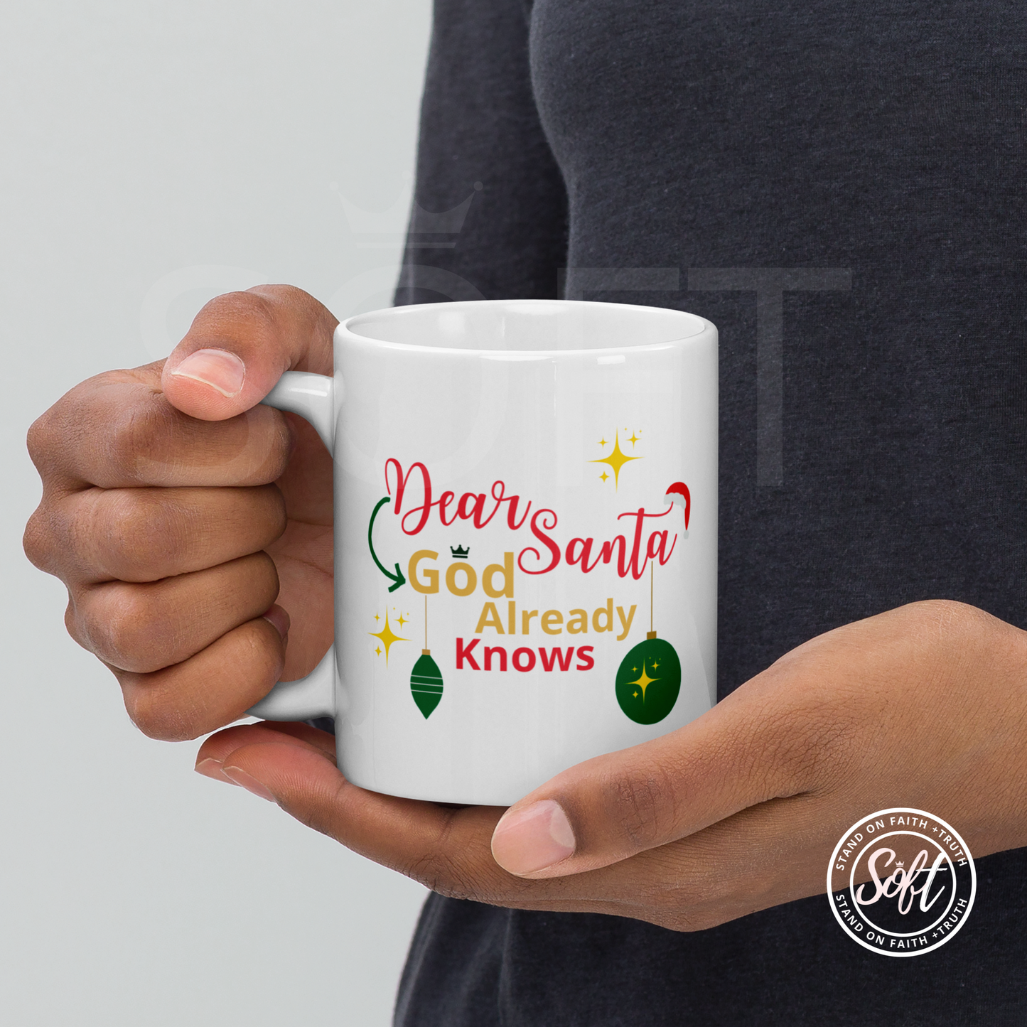 Dear Santa mug