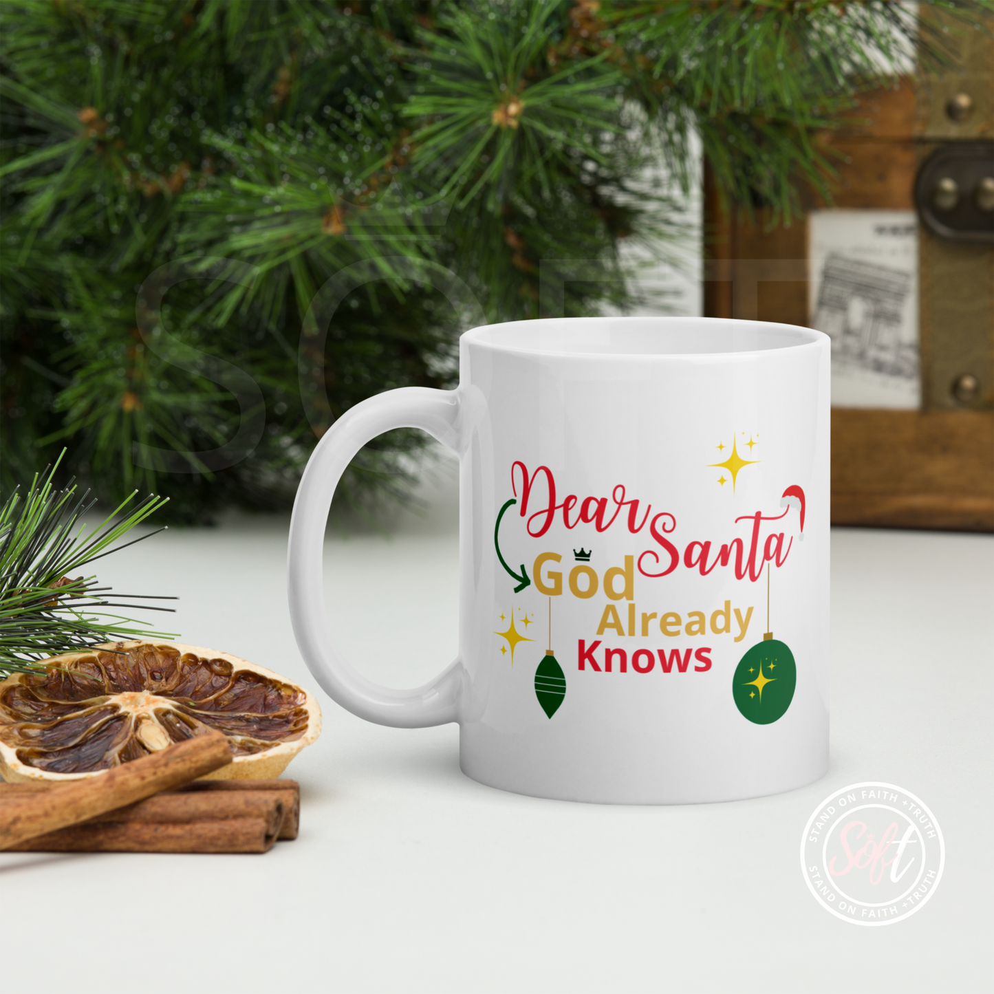 Dear Santa mug