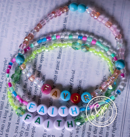 Mantra (Letter) Bracelets