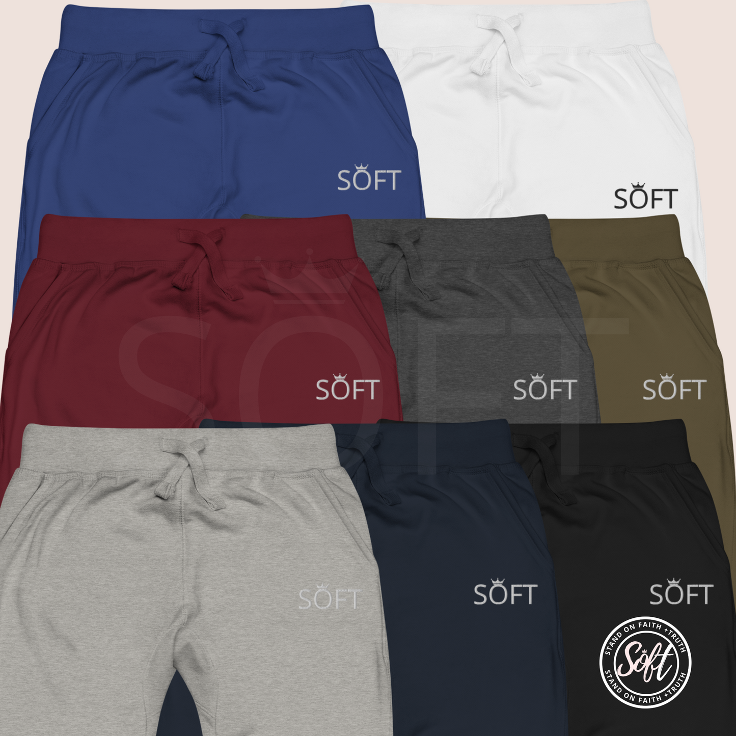 Soft fleece sweatpants