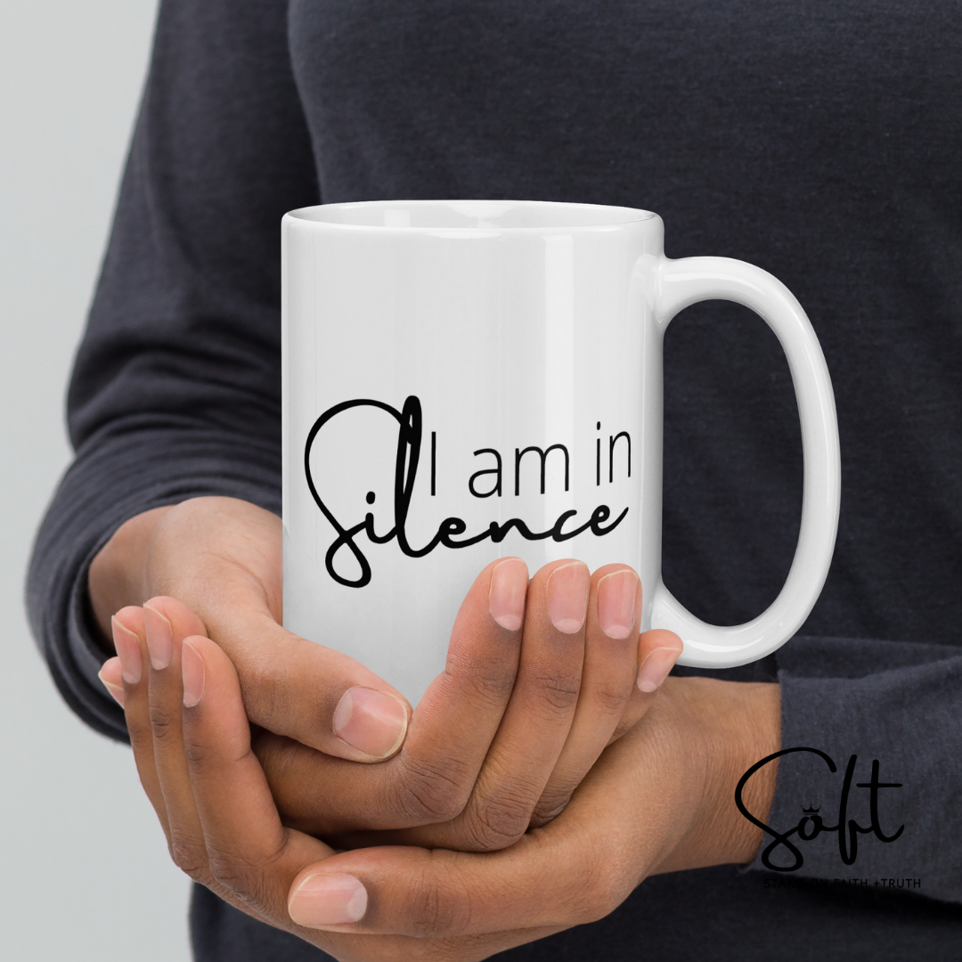 I'm in Silence mug