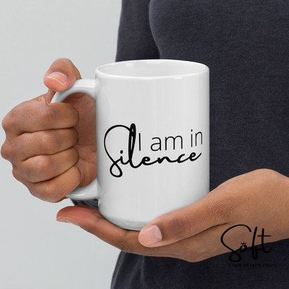 I'm in Silence mug