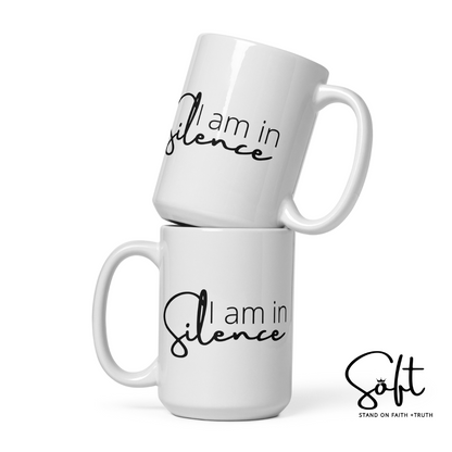 I'm in Silence mug