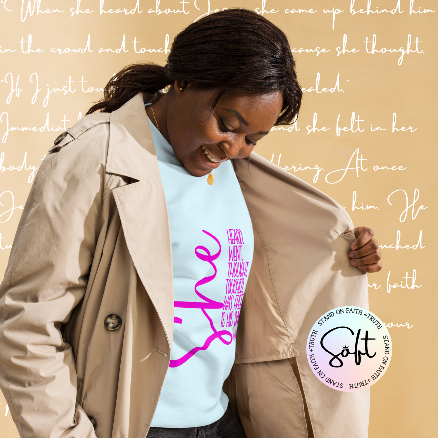 She is Premium Sweatshirt