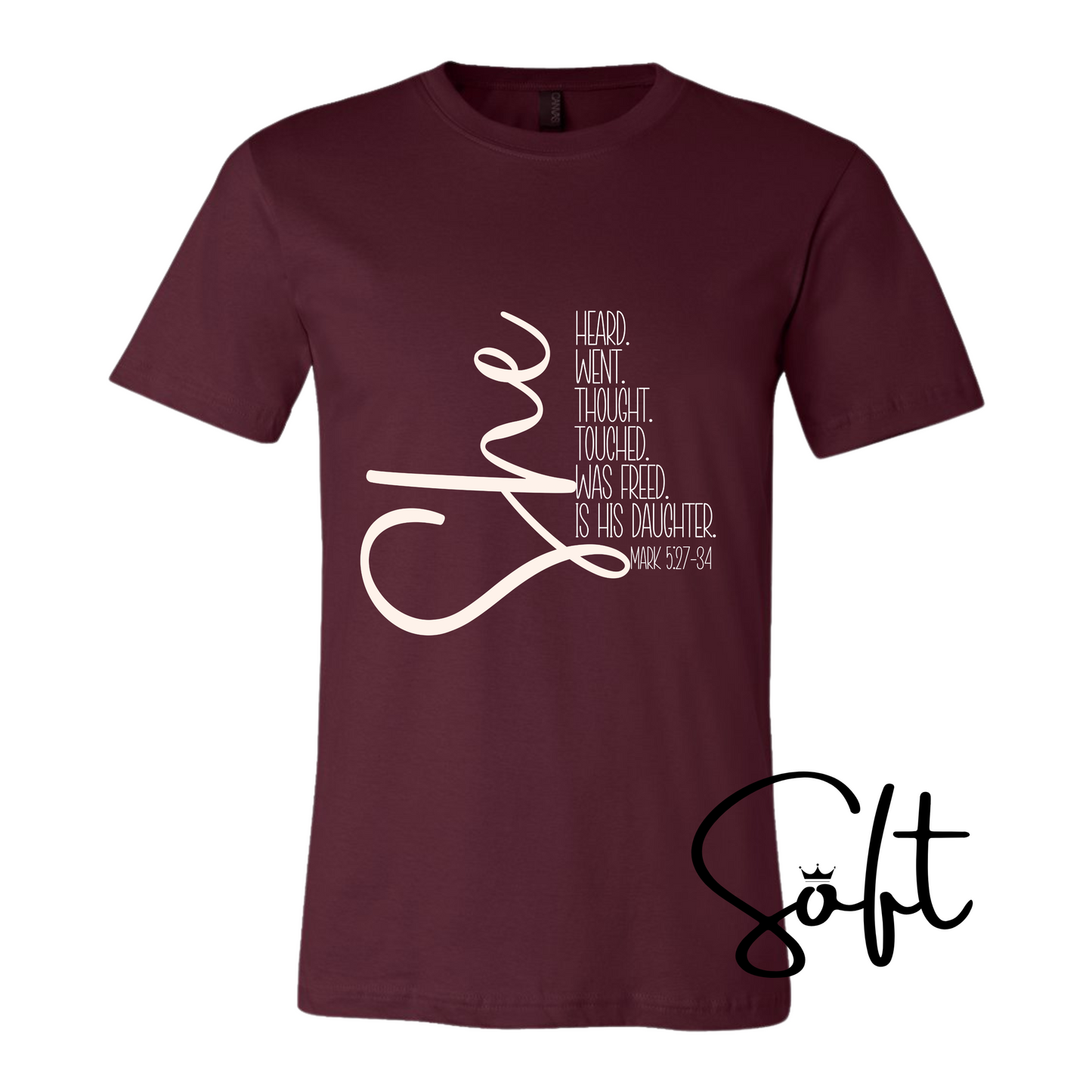 She Short Sleeve t-shirt