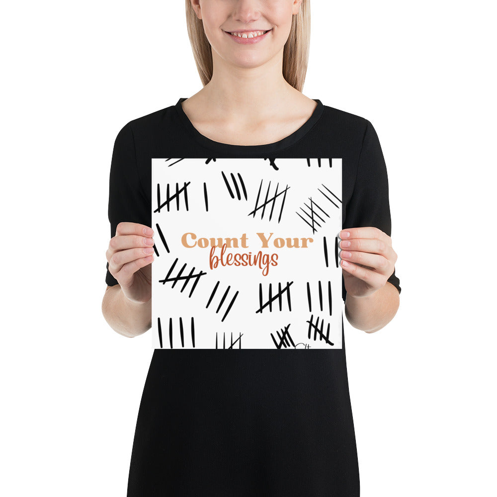 Count Your Blessings Poster