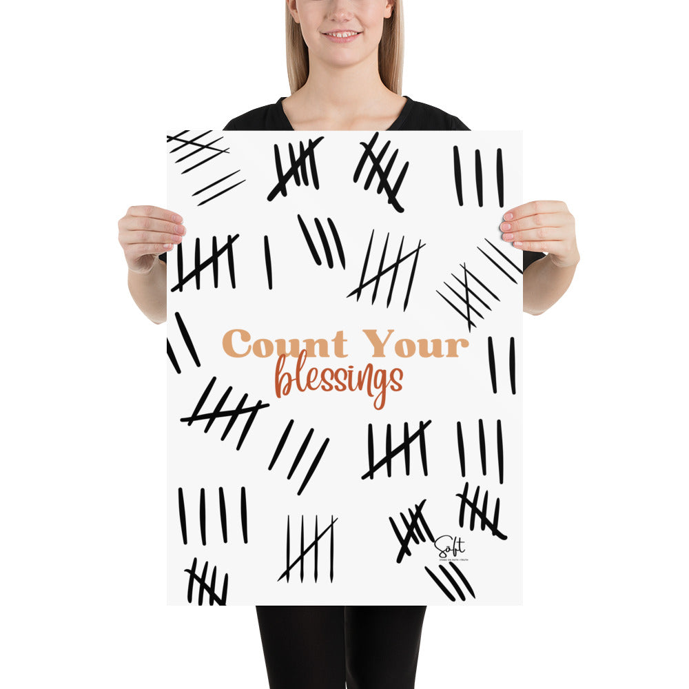 Count Your Blessings Poster