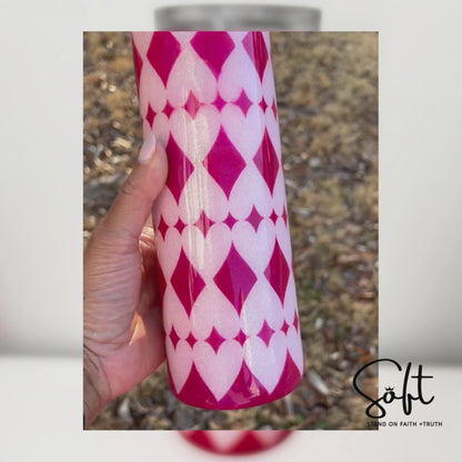 Diamonds & Hearts Tumbler