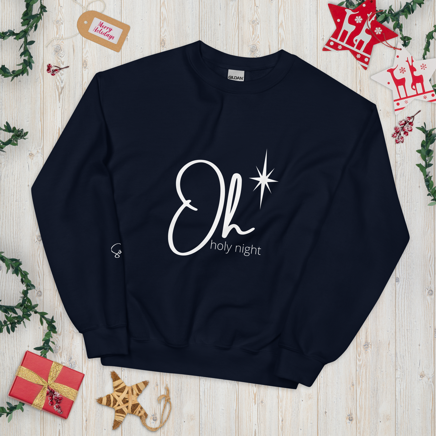 Oh Holy Night Unisex Sweatshirt (RTS)