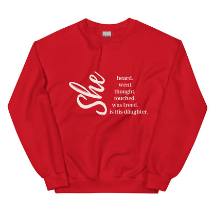 She Unisex Sweatshirt