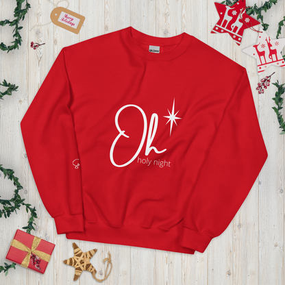 Oh Holy Night Unisex Sweatshirt (RTS)