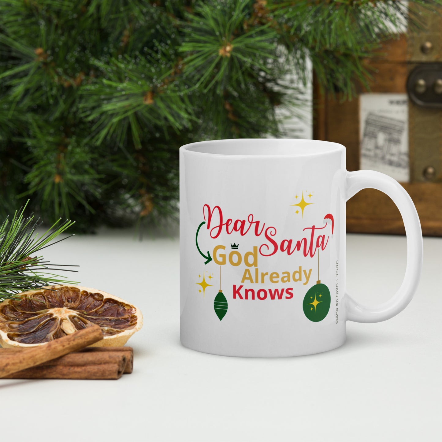 Dear Santa mug