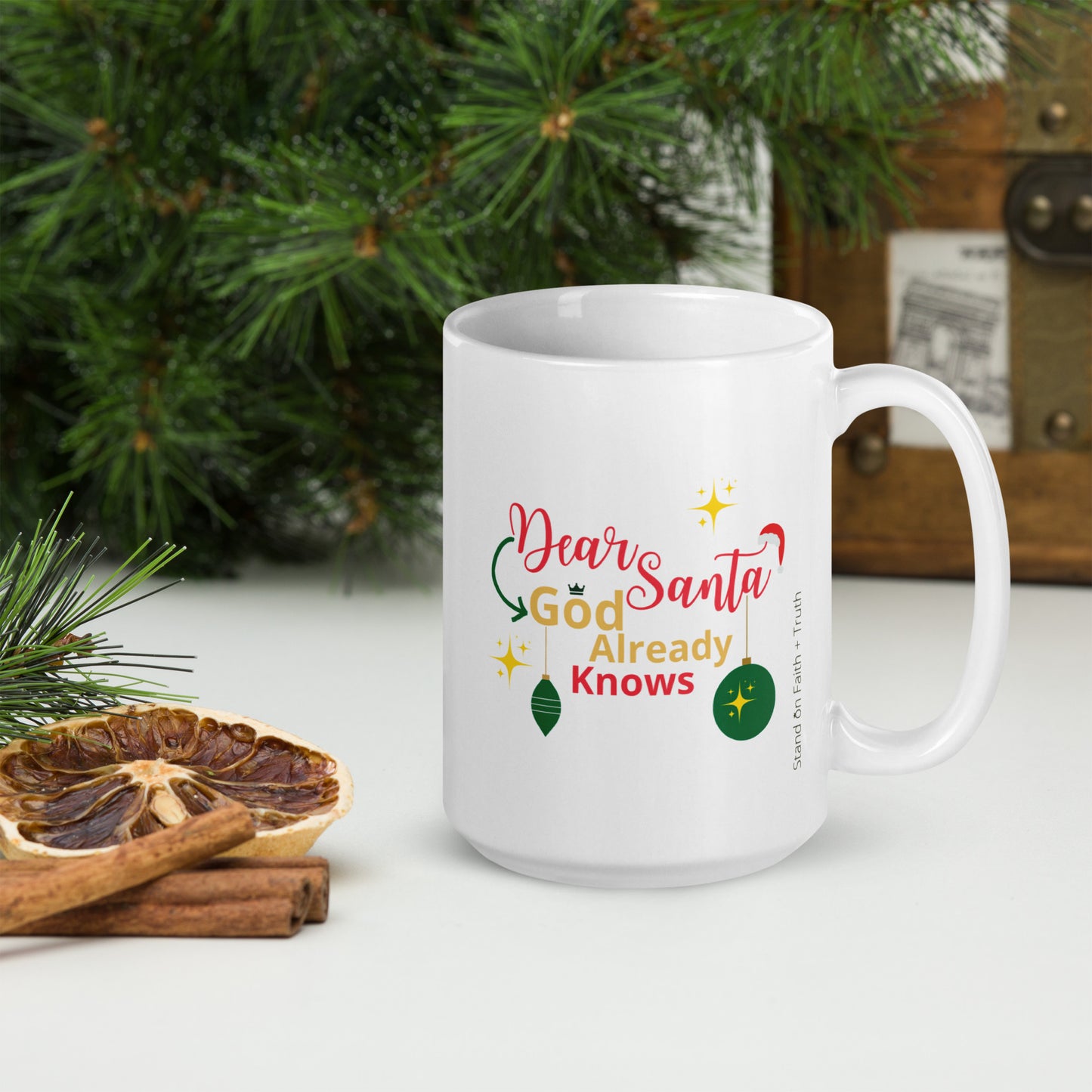 Dear Santa mug