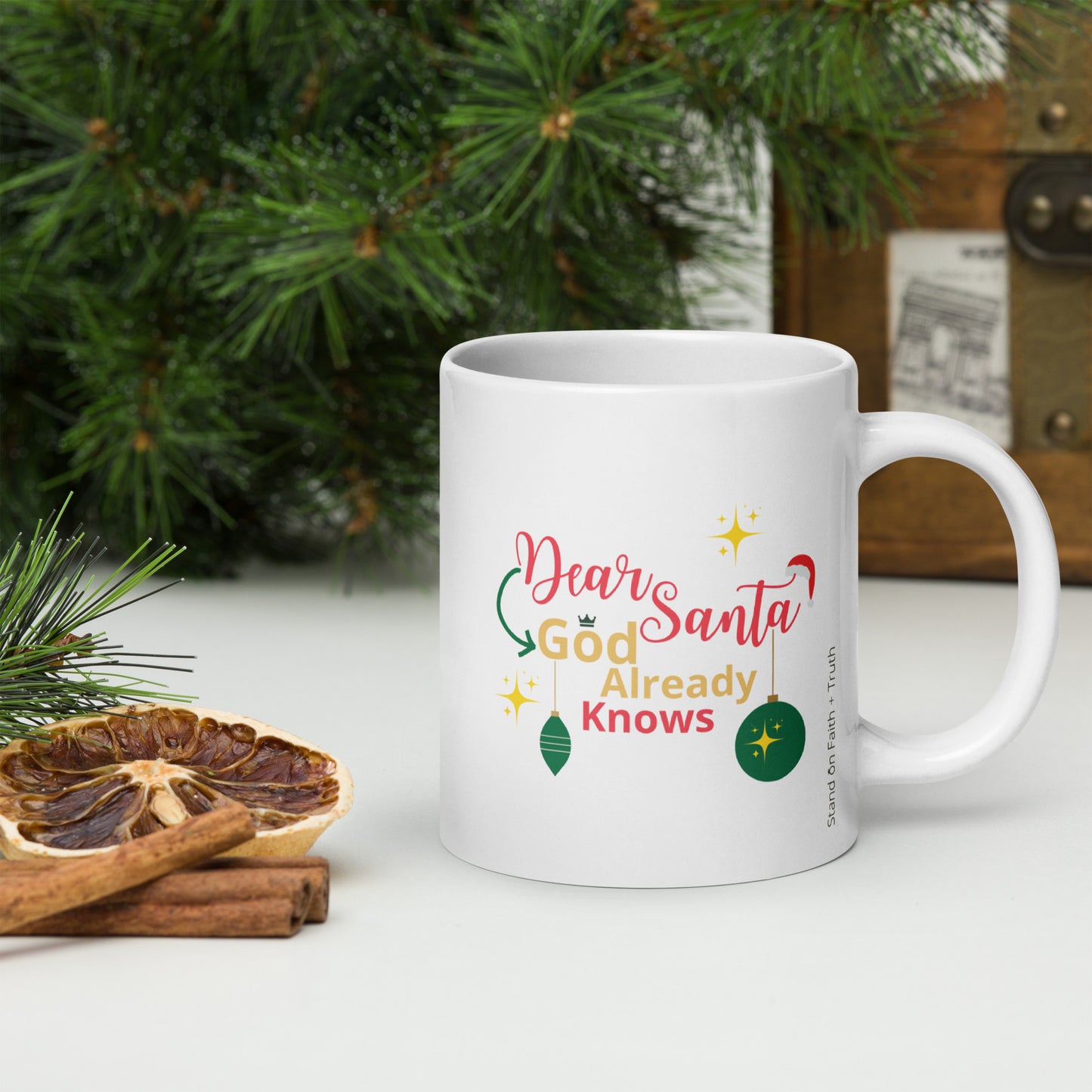 Dear Santa mug