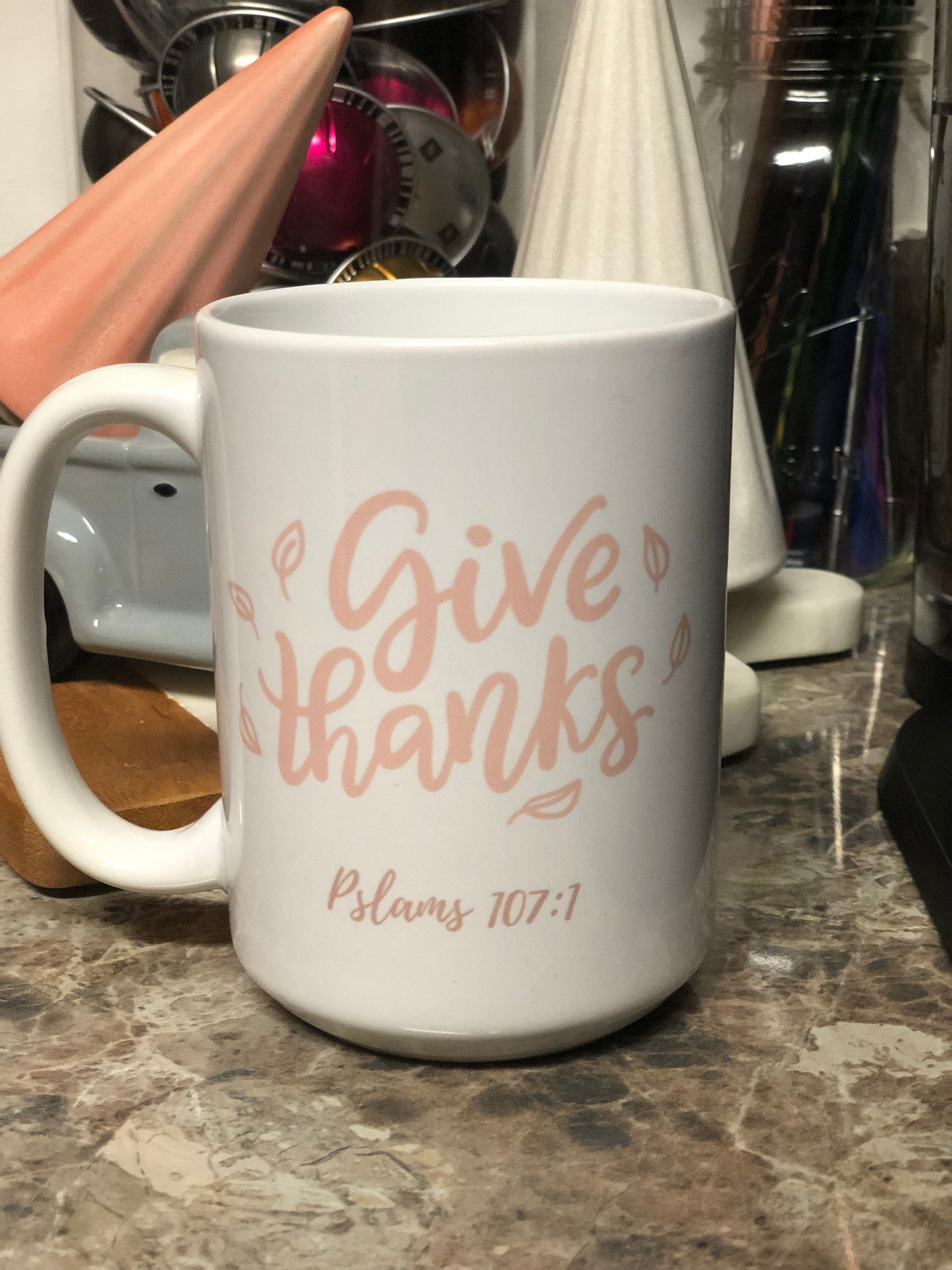 Give Thanks Mug