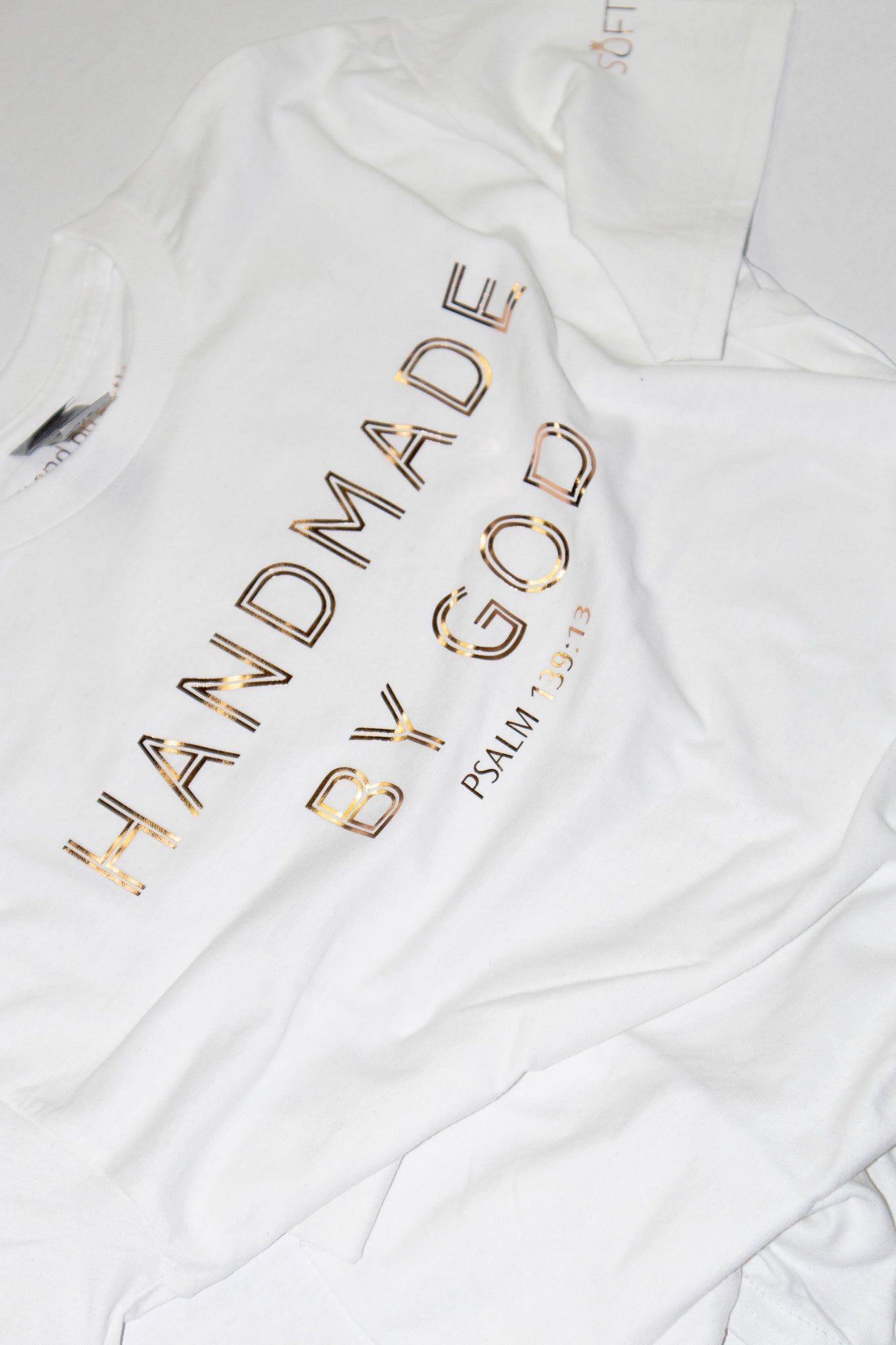 Handmade By God Metallic T-shirt