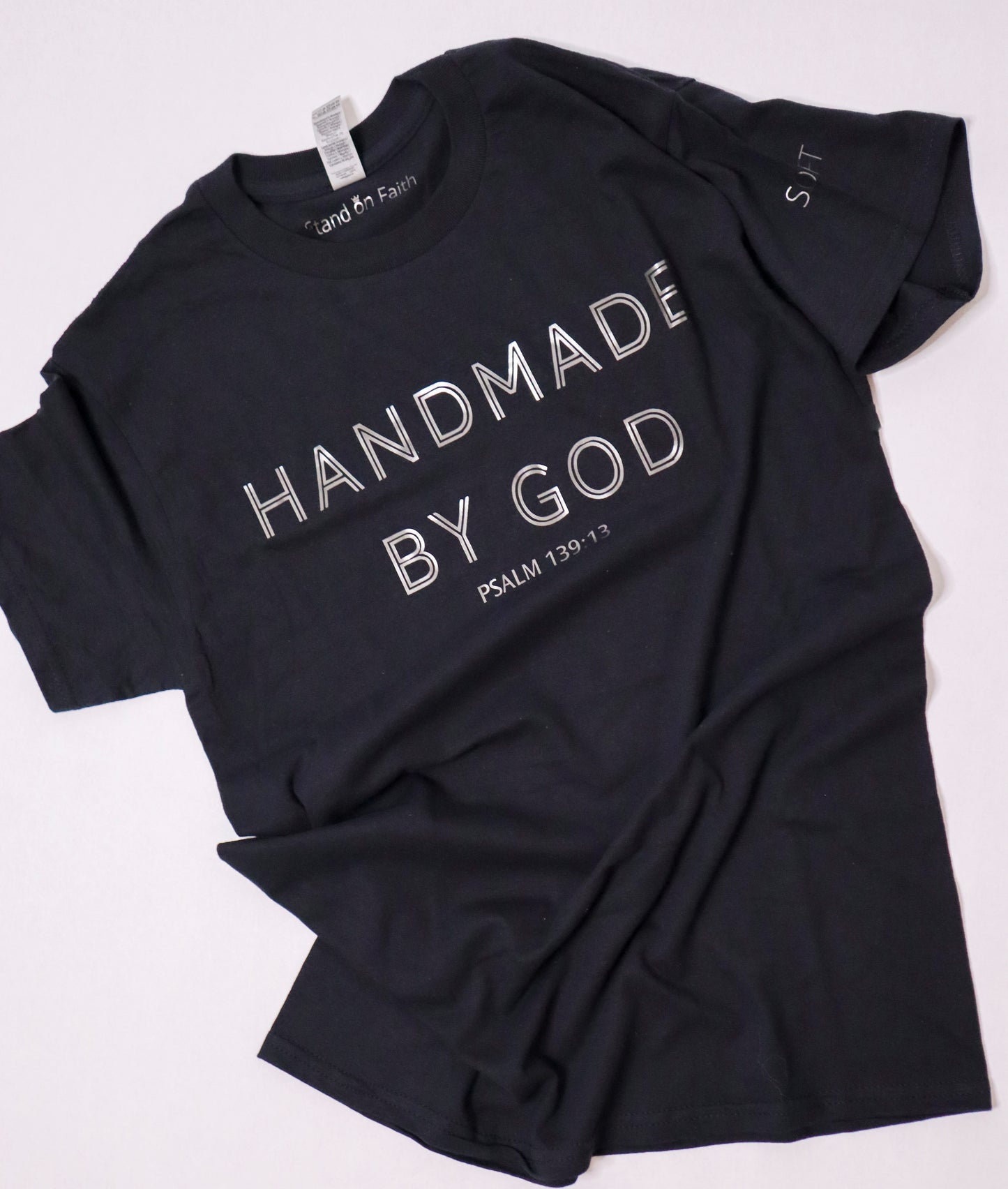 Handmade By God Metallic T-shirt