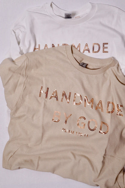 Handmade By God Metallic T-shirt