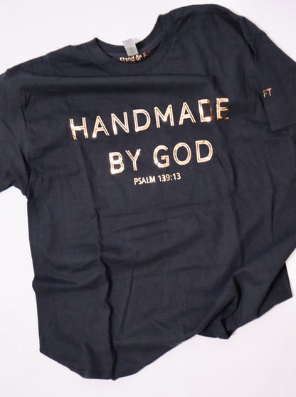 Handmade By God Metallic T-shirt