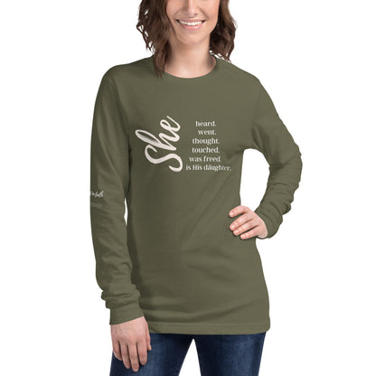 She Unisex Long Sleeve Tee