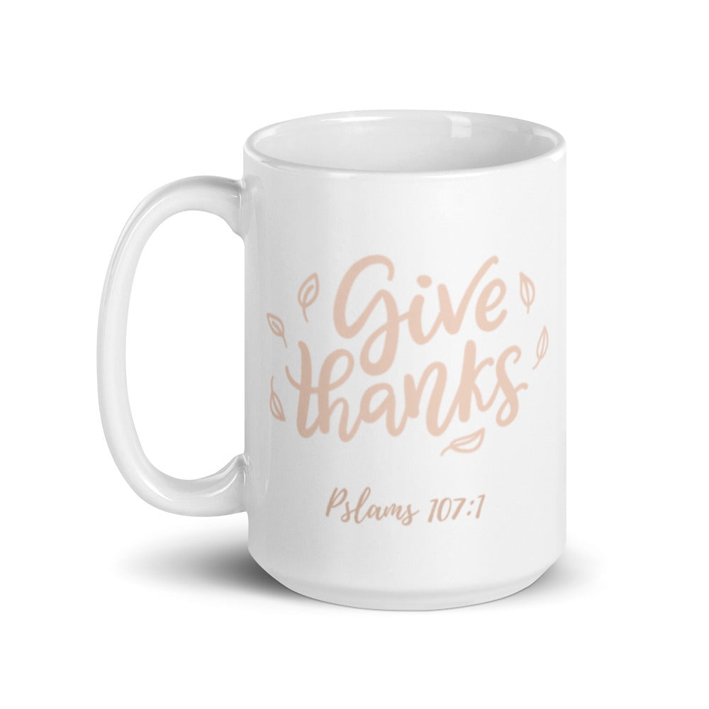 Give Thanks Mug